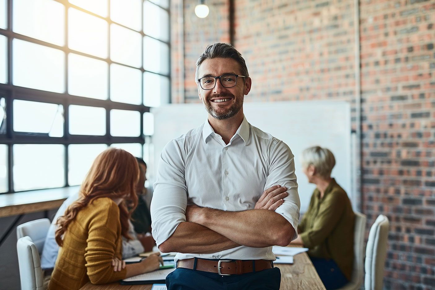 Young male professional CPA